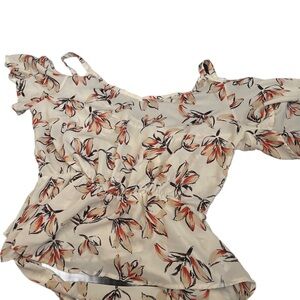 Floral Off-Shoulder Women's Top